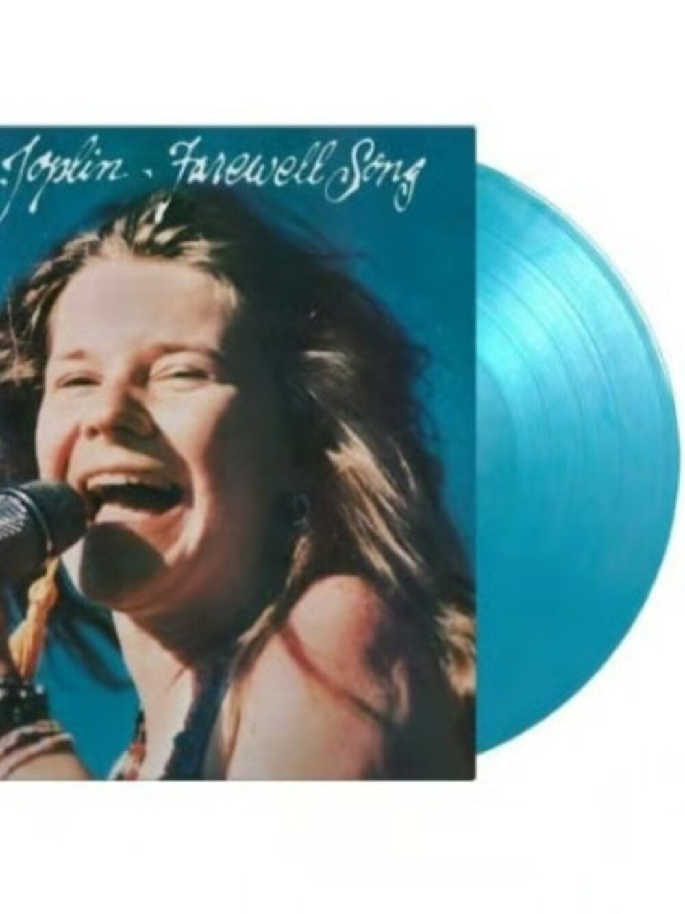 Janis Joplin Farewell Song LP ~ Numb/Ltd Ed Color Vinyl (Turquoise) ~ Brand New!